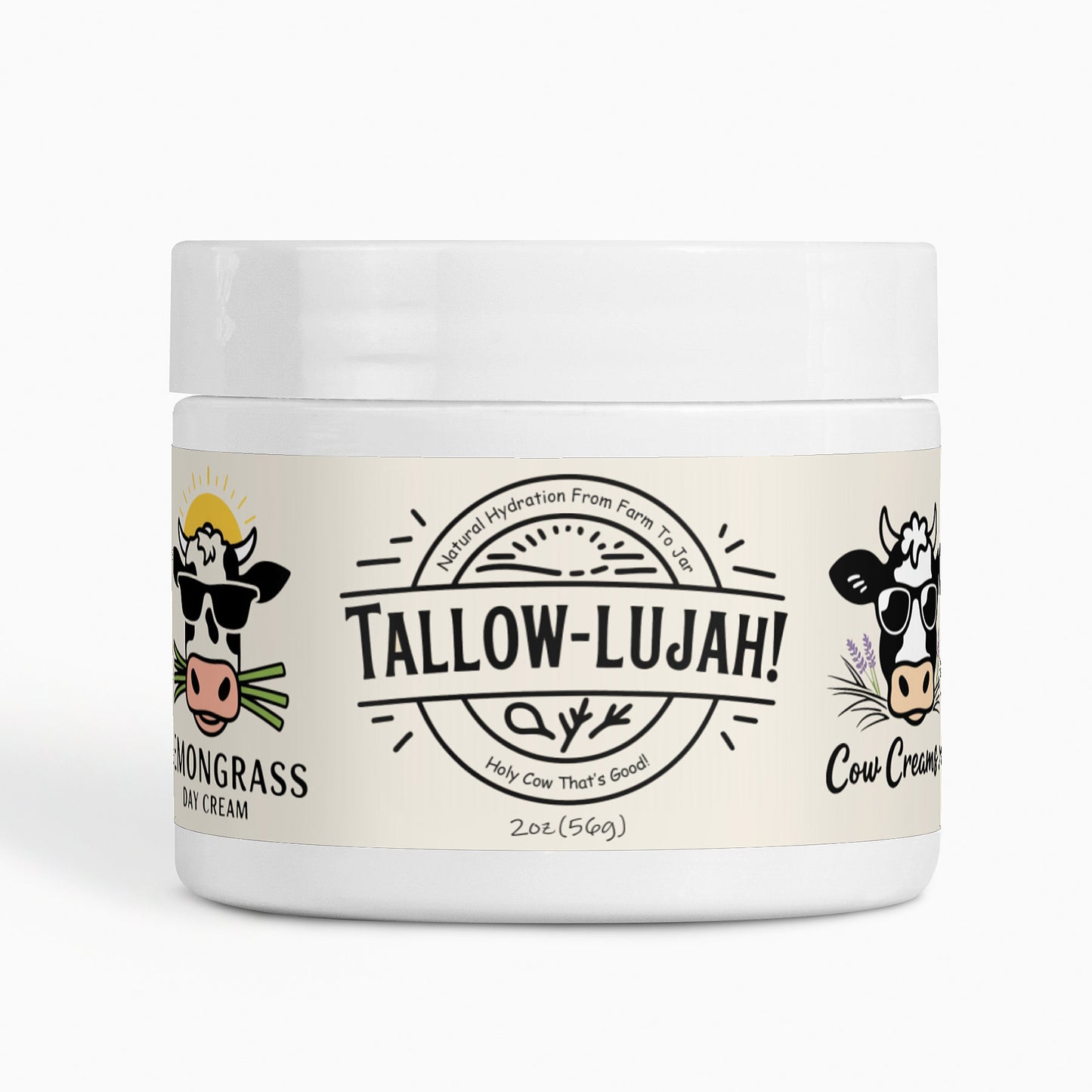 Tallow-Lujah Lemongrass Day Cream